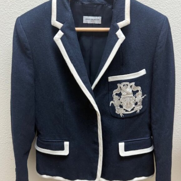 Dries Van Noten  Linen Wool Blend Blazer - Picture 1 of 11